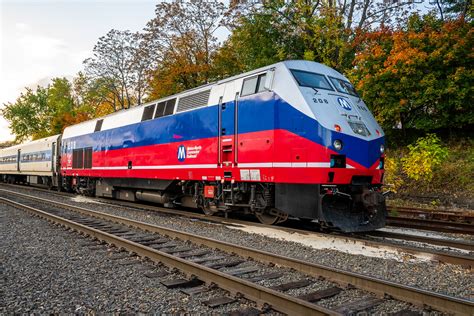 Metro North P32 208 Beach Ball Heritage Unit MNCR GE P32AC Flickr