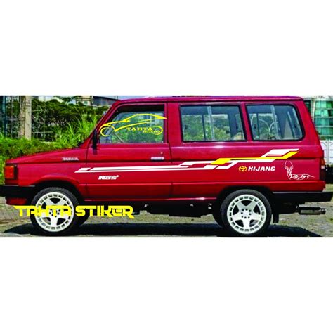 Jual Promo Stiker Mobil Toyota Kijang Super Kijang Lgx Kijang Krisna