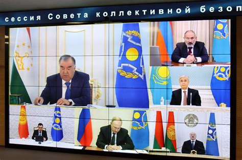Новости ОШ ОДКБ - Внеочередная сессия Совета коллективной безопасности ОДКБ