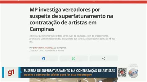 Mp Investiga Vereadores Por Suspeita De Superfaturamento Na Contrata O