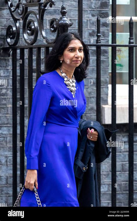 Suella Braverman Qc Mp Attorney General Is Seen At 10 Downing Street Ahead Of Weekly Cabinet