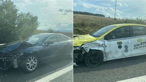 Foto Accident Rutier Pe Autostrada A Sebe Sibiu L Ng Localitatea