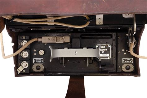 Swiss Army Field Phone Model 47 Edelweiss Arms