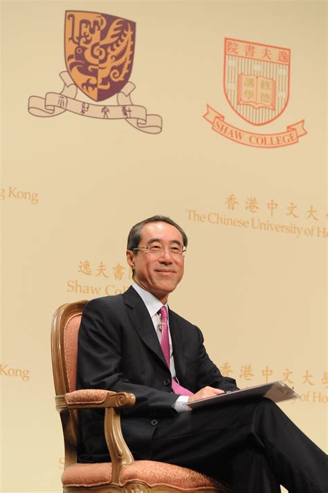 Henry Tang Ying Yen Lectured At The Chinese University Of Hong Kong