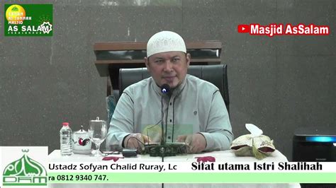 Jangan Jadi Ahli Ibadah Sia Sia Ust Sofyan Chalid Ruray Lc Masjid