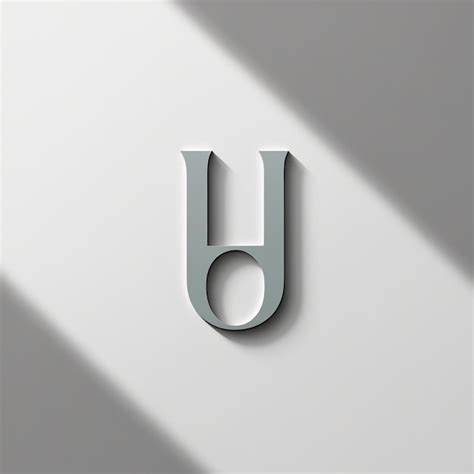 A Minimalist Letter Logo Premium Ai Generated Image