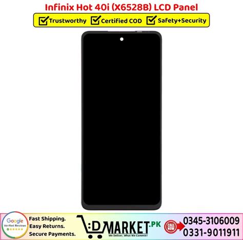 Infinix Hot I X B LCD Panel Unit Combo Exclusive