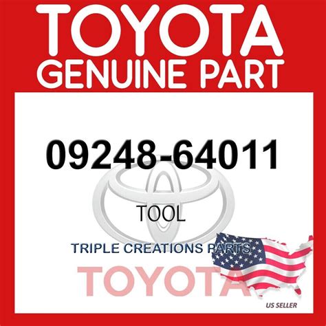 0924864011 Genuine Toyota Sst Valve Clearance Adjusting Tool 09248