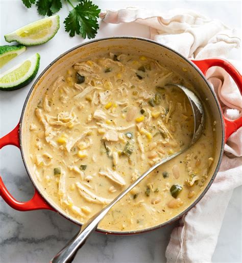 White Chicken Chili The Cozy Cook