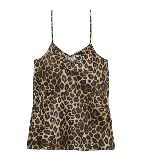 The Kooples The Kooples Silk Leopard Print Cami Top Editorialist