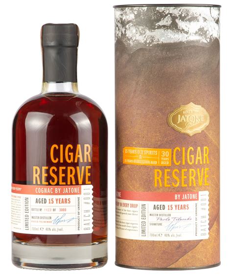 Бренди Jatone Cigar Reserve XO Batch 001 (Жатон Сигар Резерв ХО Батч ...