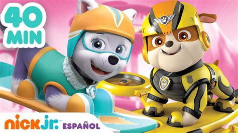 PAW Patrol Patrulla de cachorros 40 MIN de INCREÍBLES rescates de la