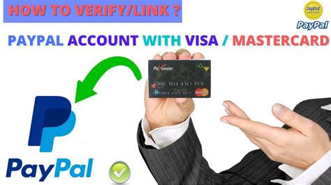 How To Verify Paypal Account With Payoneer Mastercard Visacard Link