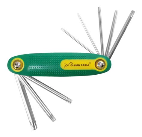 Juego De Llaves Torx 8 Piezas Con Estuche Tipo Navaja MercadoLibre