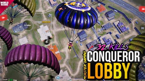 Best PUBG Mobile Gameplay Full Rush Gameplay In Conqueror Lobby