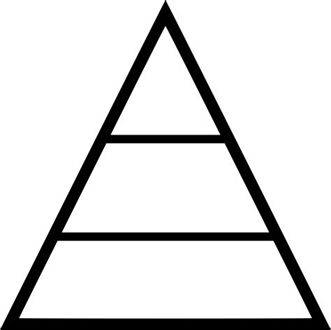 Pyramid Shape Transparent Images