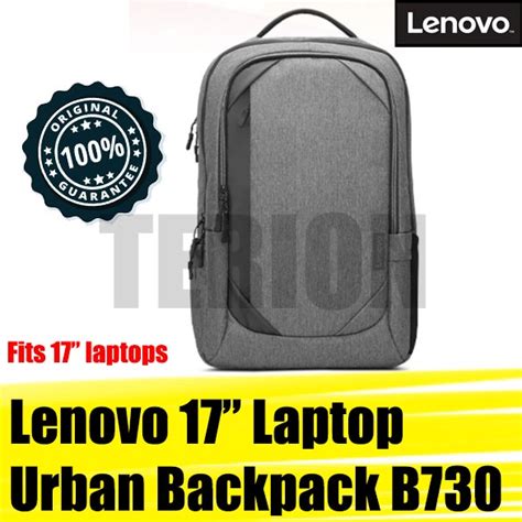 Lenovo 17 Inch Laptop Urban Backpack B730 Shopee Malaysia