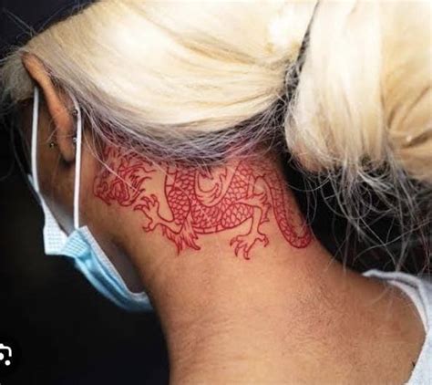 Pin By Jeeh Santos On Meus Pins Salvos Red Dragon Tattoo Girl Neck