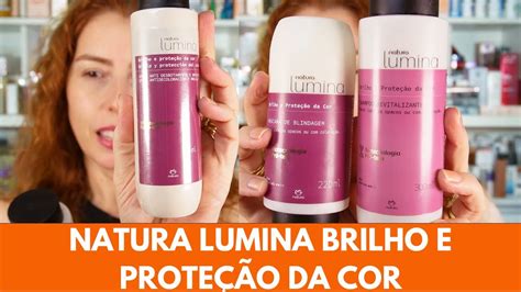 Natura Lumina Brilho E Prote O Da Cor Resenha Pra Que Serve Como