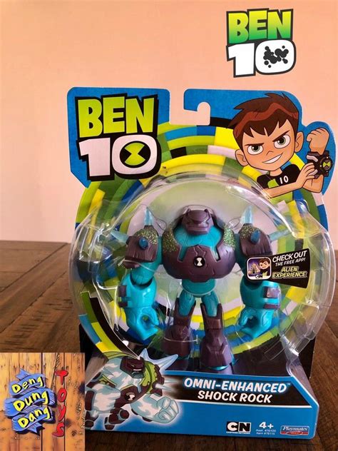 Cartoon Network Ben 10 Omni Enhanced Shock Rock Figure 1990700997