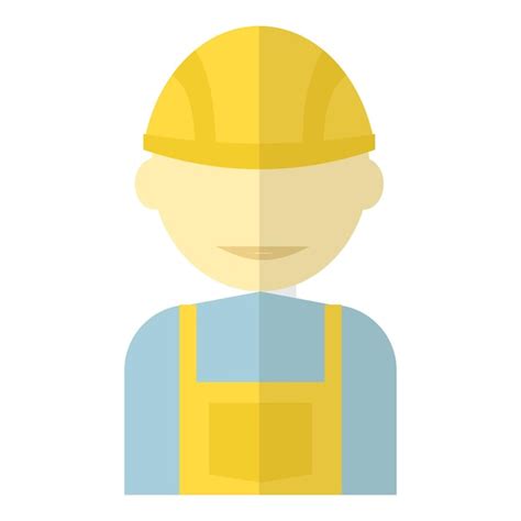 Icono De Trabajador Ilustraci N Plana Del Icono De Vector De Trabajador