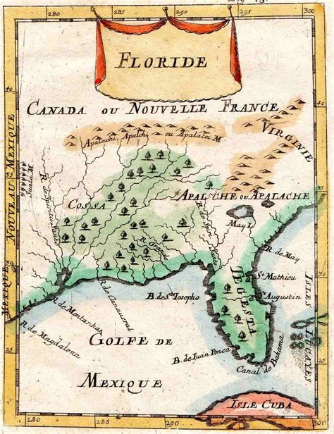 FLORIDA Michael Jennings Antique Maps And Prints Antique Maps Map