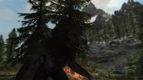 La Femme Lycana Se Update Female Werewolf Model Deprecated At Skyrim Special Edition Nexus