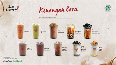 Menu At Kopi Kenangan Lippo Mall Puri West Jakarta Lippo Mall