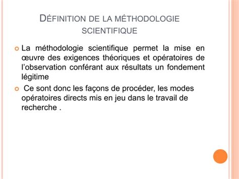 Les Approches et les méthodes de recherches en sciencs sociales PPT