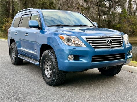 Used 2009 Lexus Lx 570 Rare Coastal Azul Lifted Beauiful For Sale Sold