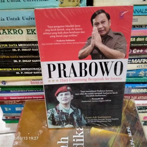 Jual ORI PRABOWO DARI CIJANTUNG BERGERAK KE ISTANA Shopee Indonesia