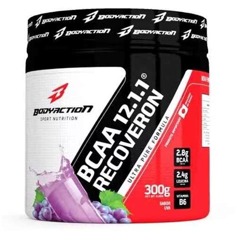 Suplemento En Polvo Bodyaction Tradicional BCAA 12 1 1 Recoveron