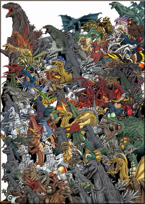 Pin On Godzilla All Godzilla Monsters Kaiju Monsters Godzilla