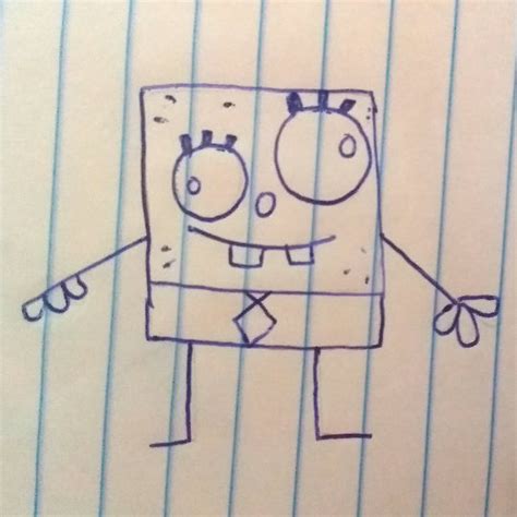 DoodleBob Drawing by CaueCorredor on DeviantArt