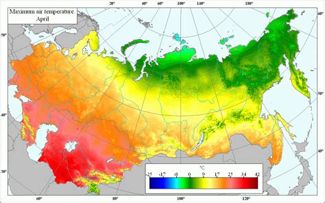 Temperature Map Of Russia - Fayina Theodosia