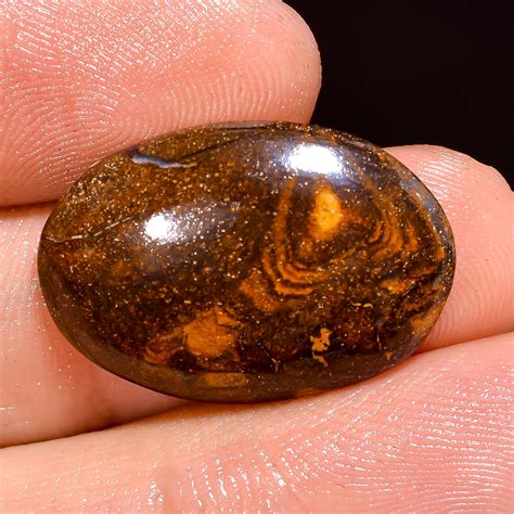 12 15 ct 100 natürlicher ovaler Boulder Opal Cabochon Edelstein in