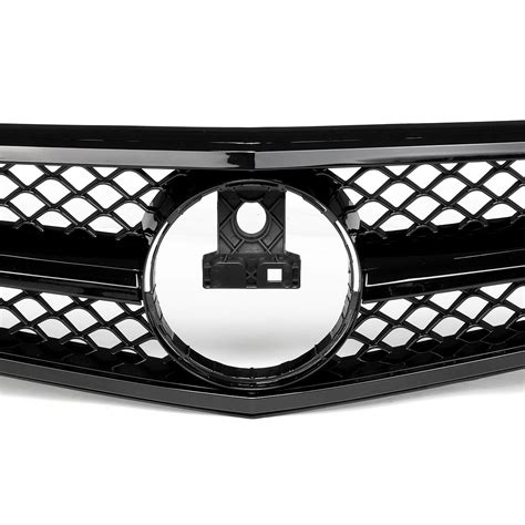 Car C Amg Style Front Upper Grille Grill For Mercedes C Class W