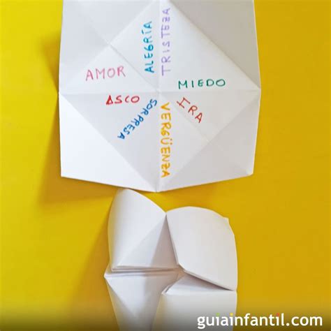 Juegos De Papel Comecocos Como Hacer Juegos Faciles De Comecocos De
