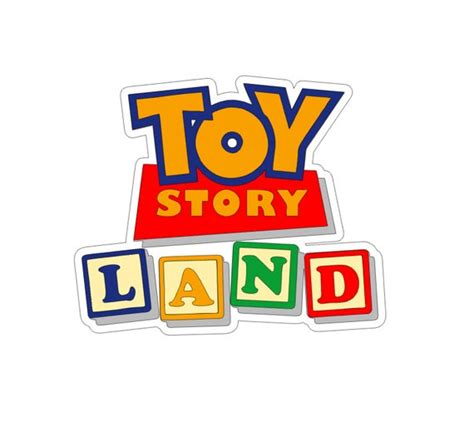 SVG Digital Download Toy Story Land Attractions Digital - Etsy