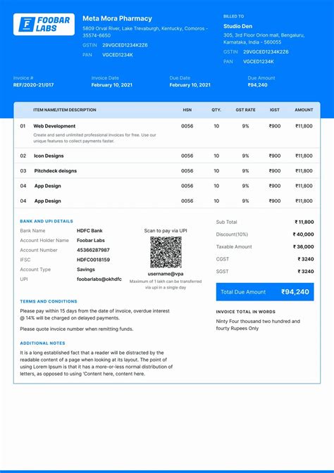 Invoice Generator Free Online Invoice Bill Maker Refrens