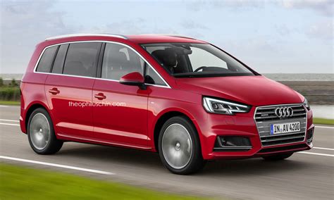 Fresh Renderings Of Audi-Badged Compact Minivan | Carscoops