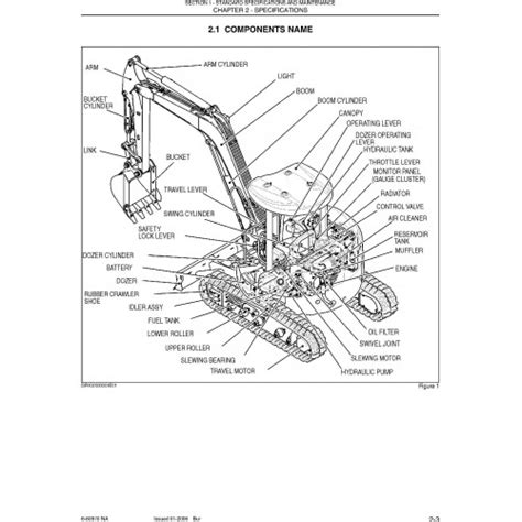 New Holland E E Sr Compact Excavator Service Manual