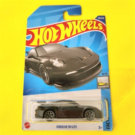Porsche GT Preto Hot Wheels Lacrado Shopee Brasil