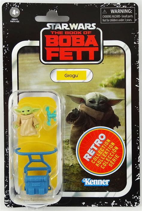 Star Wars Retro Collection Series Hasbro Grogu The Book Of Boba