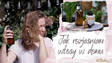 Jak rozjaśniam włosy WODĄ UTLENIONĄ Prosty przepis na SPRAY