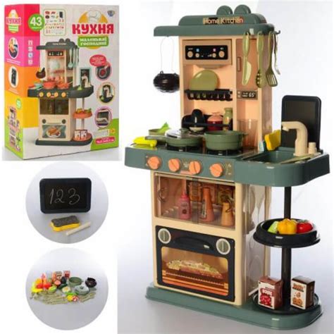 Детская игровая кухня маленькой хозяйки Limo Toy с посудой и продуктами ...