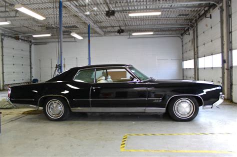 1969 OLDSMOBILE DELTA 88 HOLIDAY COUPE 455 V8 AUTO BLK WHT NO