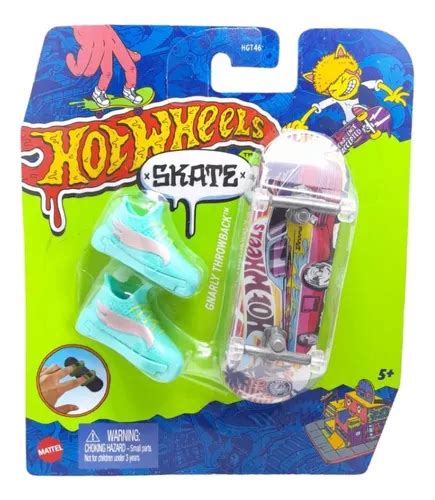 Hot Wheels Patineta De Dedos Gnarly Throwback MercadoLibre