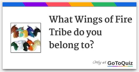 What Wings Of Fire Tribe Do You Belong To