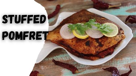 Stuffed Pomfret Fry Recipe Red Chutney Stuffed Paplet Fry Parsi